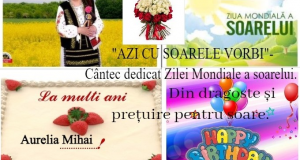 21 Iunie: Interpreta de muzică populară AURELIA MIHAI ne încântă de ziua ei de naștere cu deosebita melodie“Azi cu soarele vorbi”, cântec dedicat Zilei Mondiale a Soarelui, zi care este celebrată azi. (EXCLUSIV- GALERIE FOTO)